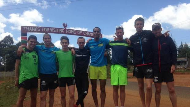 sur la piste des kenyans