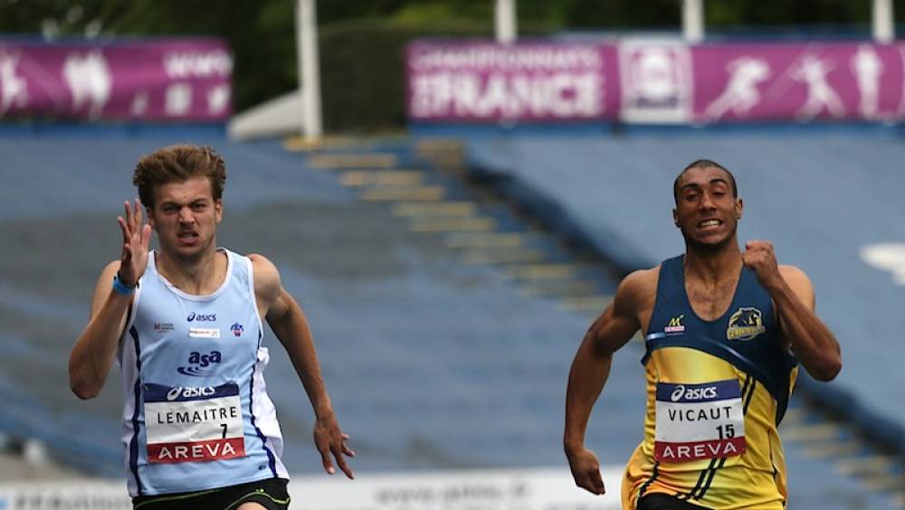 christophe lemaitre garde la main sur 200 metres
