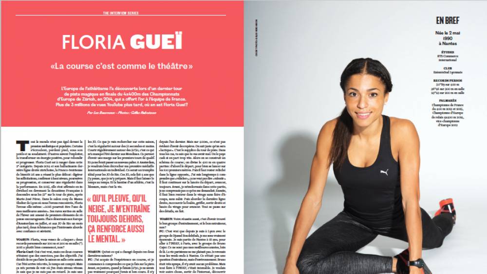 floria guei la course cest comme le theatre