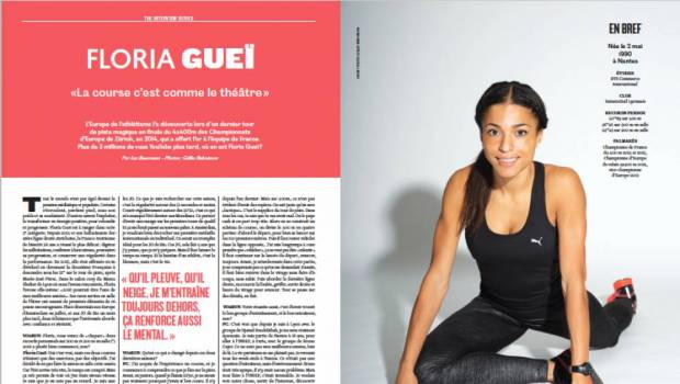 floria guei la course cest comme le theatre