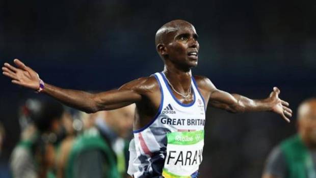 rio 2016 mo farah comme dhabitude sur 10 000 m