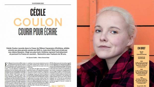 cecile coulon courir pour ecrire dans vo2 run