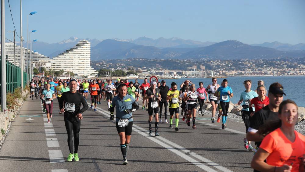 marathon des alpes maritimes nice cannes sous le signe du partage et de lemotion