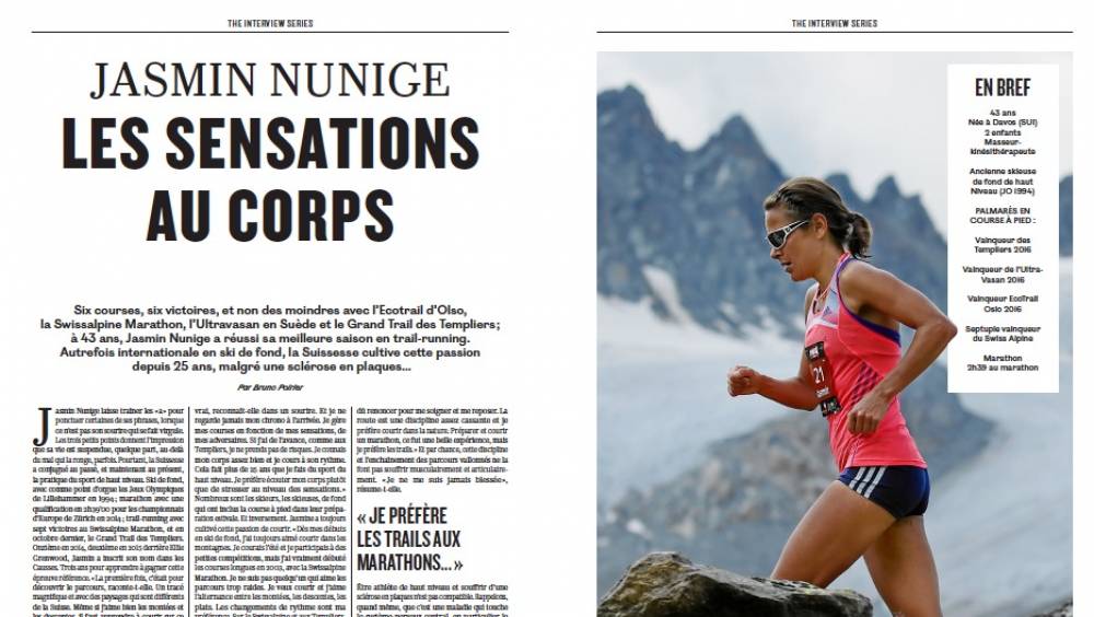 jasmin nunige chaque course que je peux faire est comme un grand cadeau