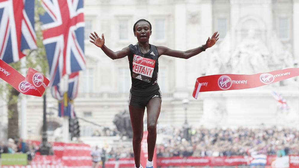 marathon de londres record du monde feminin sans lievre masculin