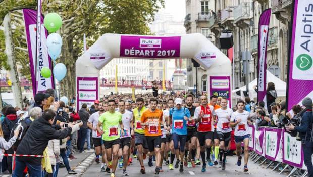 record daffluence sur run in lyon 2017