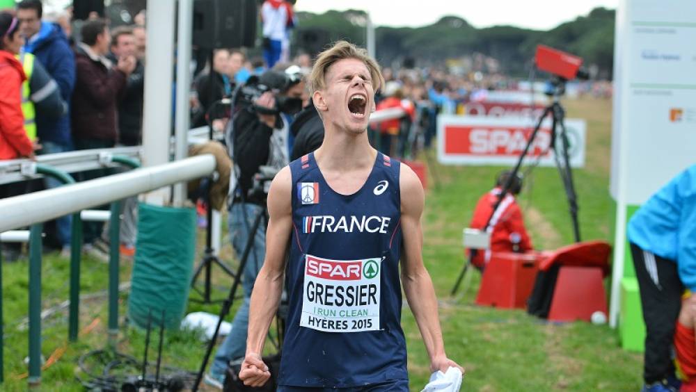france de 10km gressier fait coup double