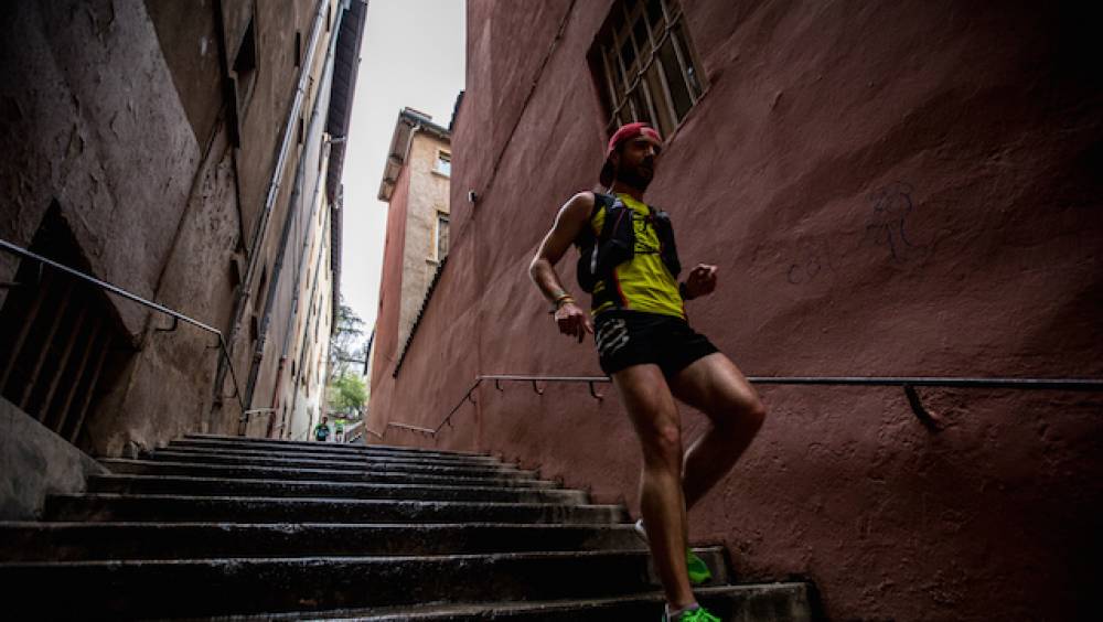 lyon urban trail la legende est en marches