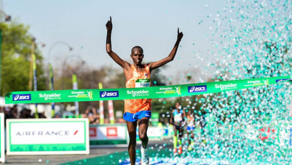 marathon de paris le double pour paul lonyangata