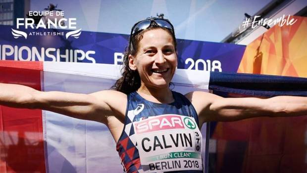 medaillee dargent sur le marathon calvin la reformatrice