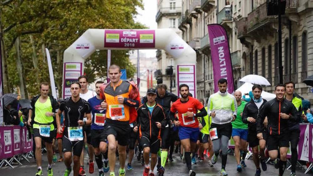 record daffluence sur run in lyon 2018