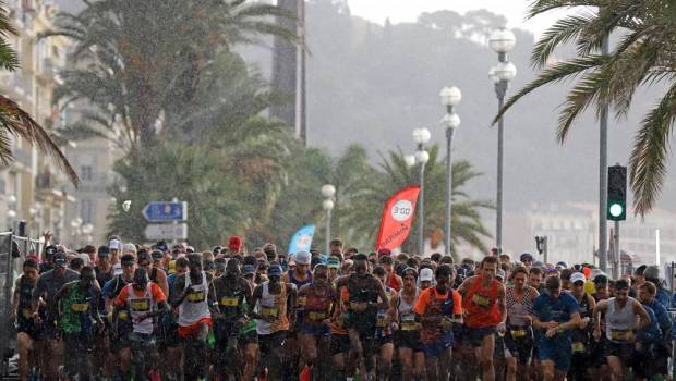 marathon nice cannes les 12 000 coureurs surnagent