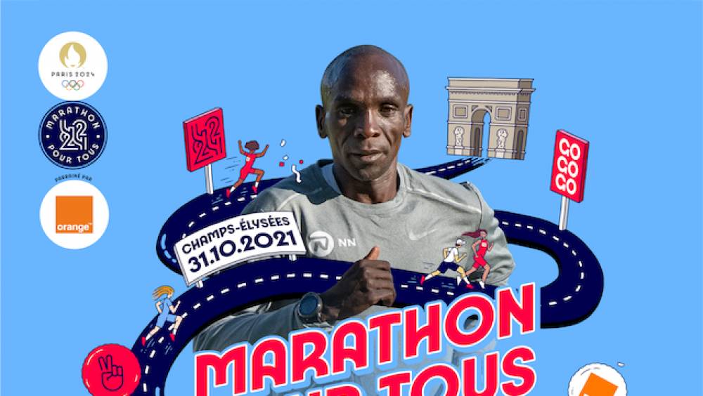 marathon pour tous paris 2024 qualifie si vous battez kipchoge