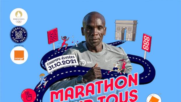 marathon pour tous paris 2024 qualifie si vous battez kipchoge