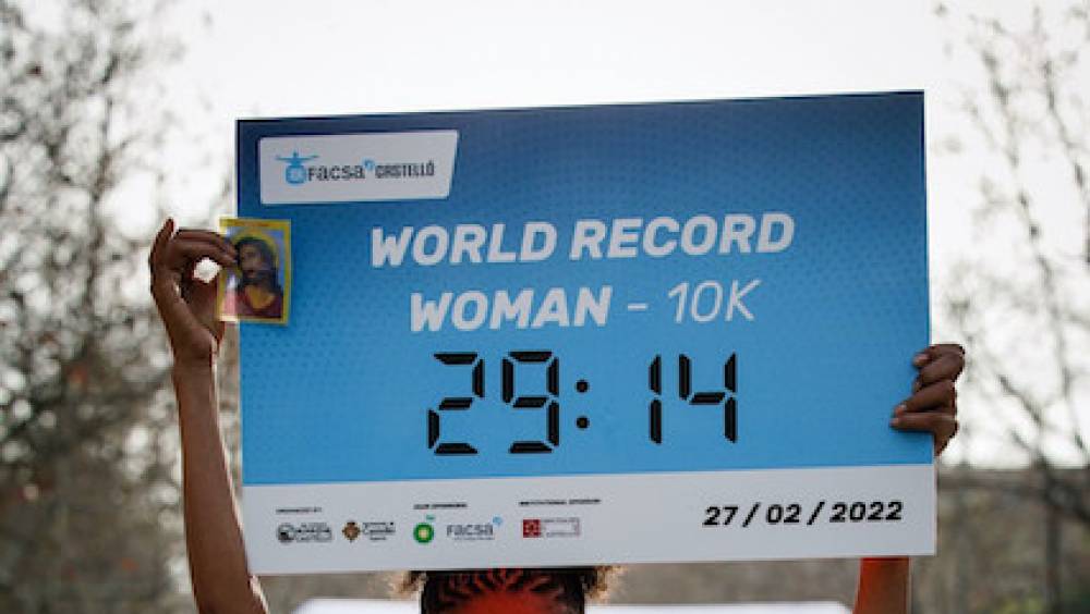le record du monde du 10km feminin tombe en espagne