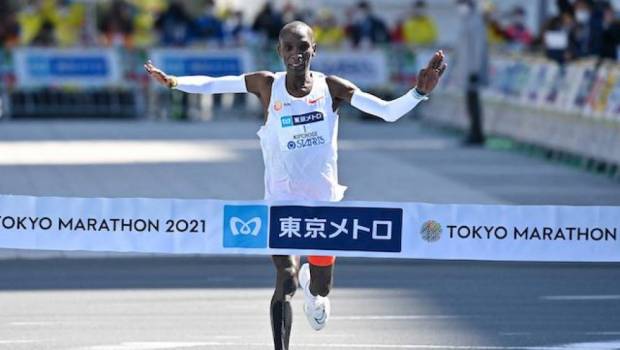 marathon de tokyo 2022 eliud kipchoge simpose