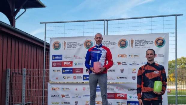 kevin campion son premier 35 km marche