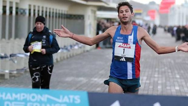 perrillat et quemener champions de france du marathon