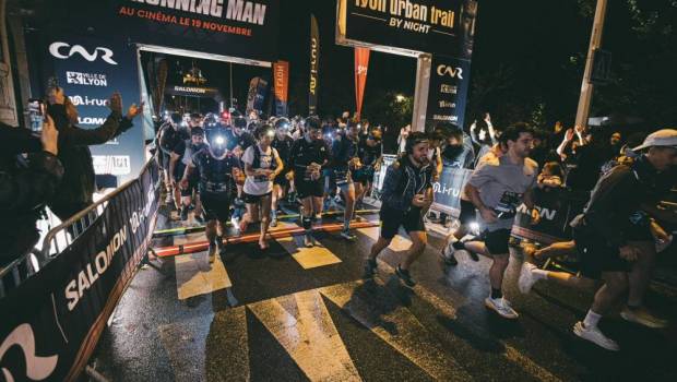 lyon urban trail night 2025 lyon devient terrain jeu film running man